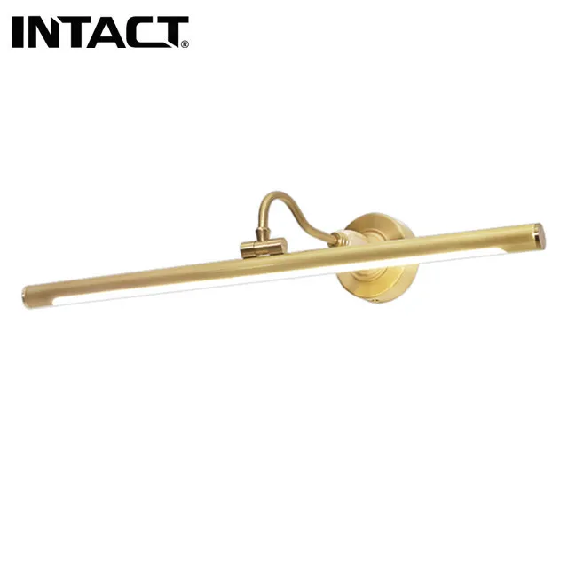 Brass bathroom mirror light ip44 fluorescent