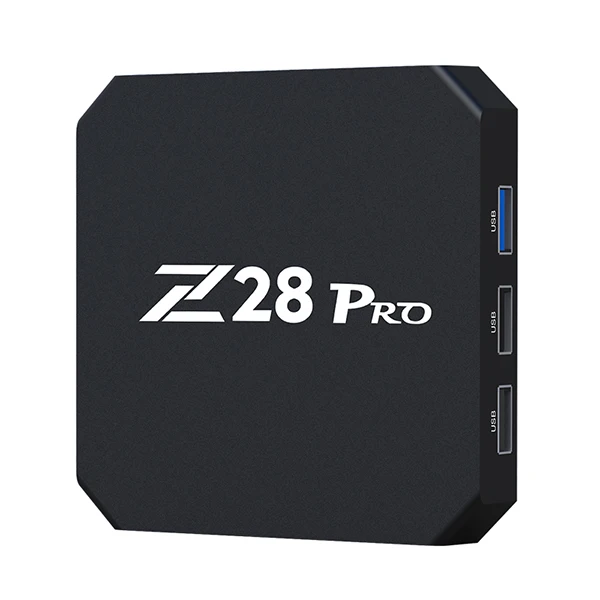 

B2GO Z28 Pro RK3328 Quad Core 2.4G Wifi Android 7.1 1GB 8GB HD Free Video Smart Tv Box, Black