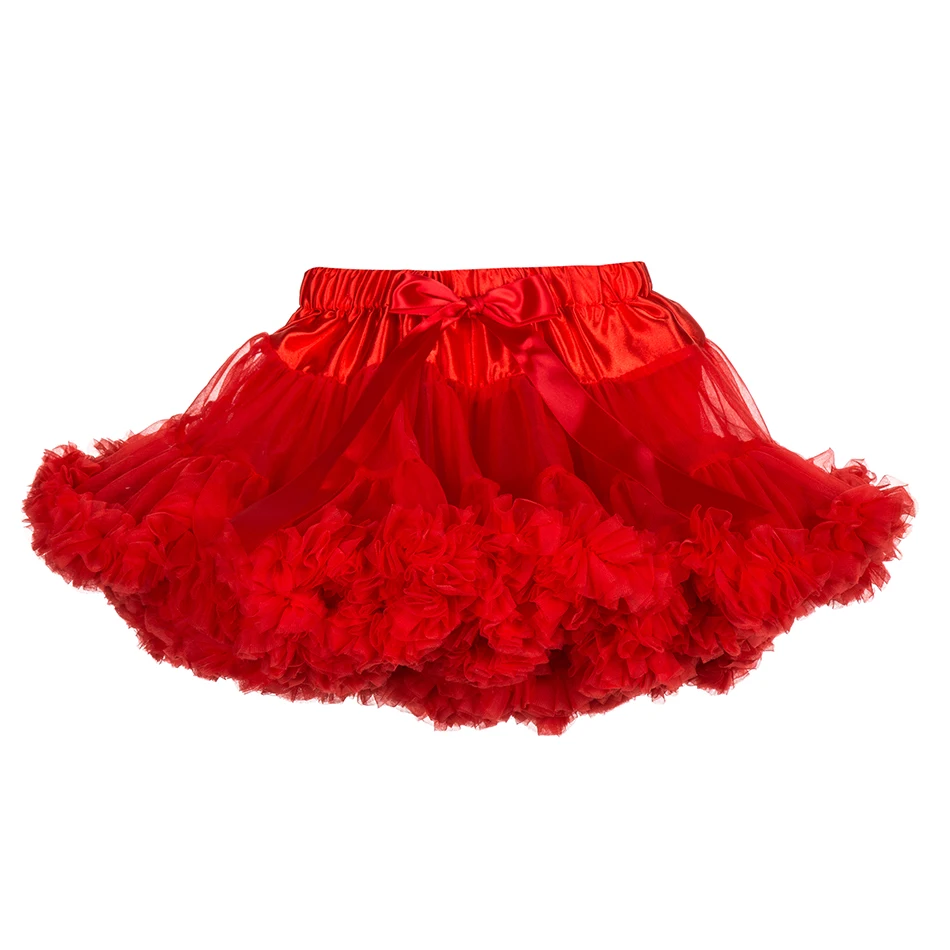 Красная юбка детская