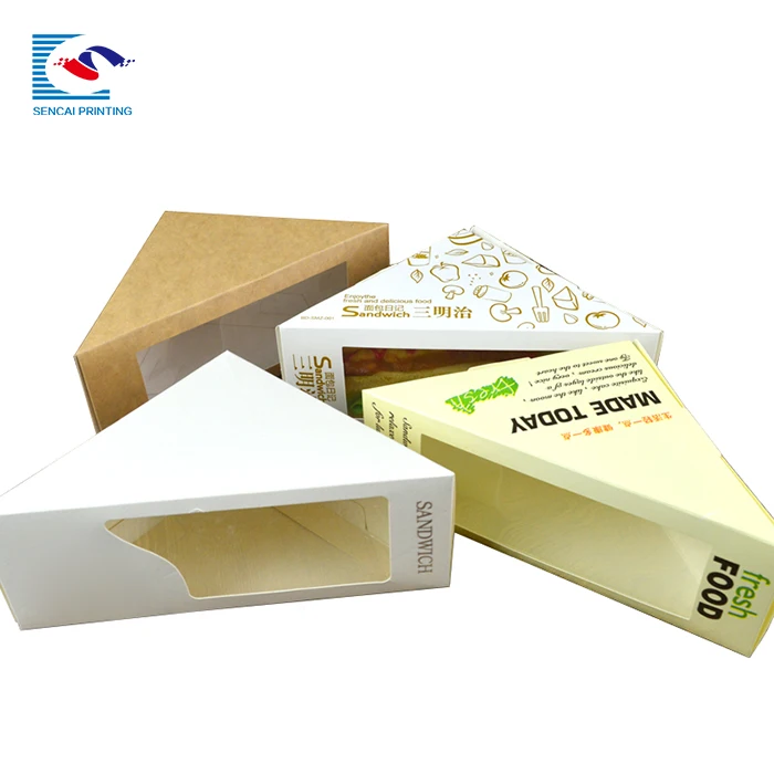 Free Sample Fast Sandwich Paper Packaging Box With Own Logo Buy