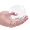 Transparent plastic acrylic bath bomb mold shell forming ball kit for wedding decoration and Christmas tree decoration