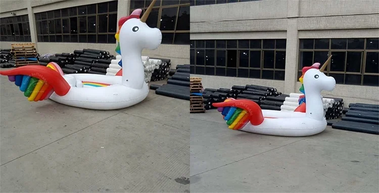 6 person inflatable unicorn