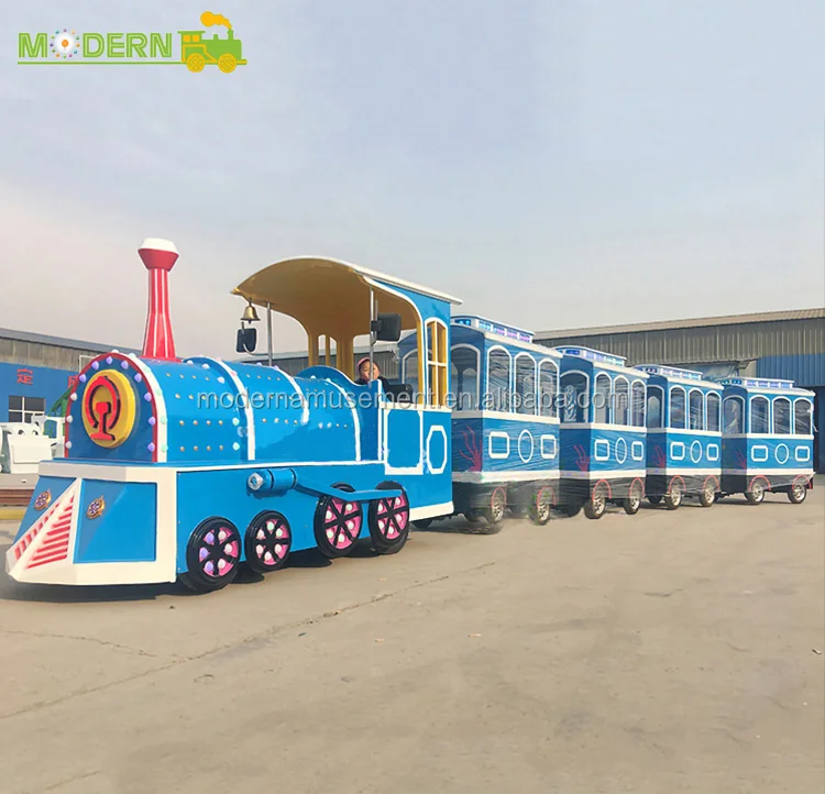 24 persons outdoor playground equipment kids electric sightseeing train