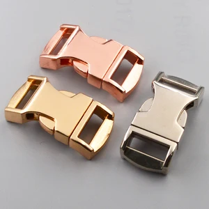 Image of best selling colors silver/rose gold/light gold metal side release buckles 1/2 inch
