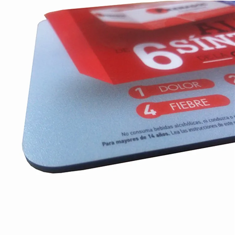 Custom printed thin PVC custom printed mouse pad  gaming rubber mouse pad