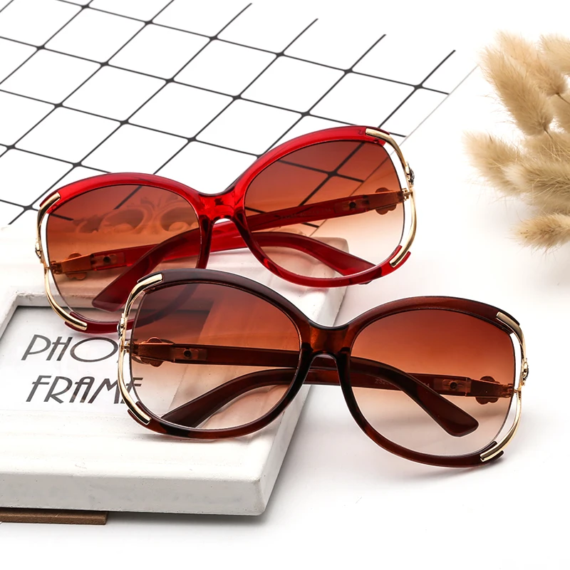 

fashion big sunglasses women sunglasses rose gold, Any color