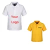 Boys and girls cotton tee children wholesale child t-shirt with custom logo printing for kids