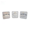 Logo printed standing cement home craft