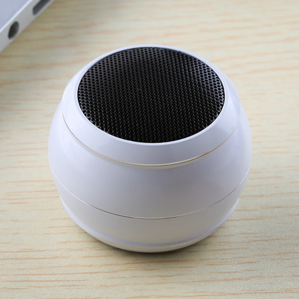New Bluetooth Speaker TWS Pairing One-Button Self-Timer Speaker silver coin size and easy to carry - ANKUX.COM