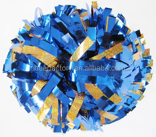 Metallic Gold Pom Poms For Cheerleading And Cheerleaders - Buy Pom Pom ...