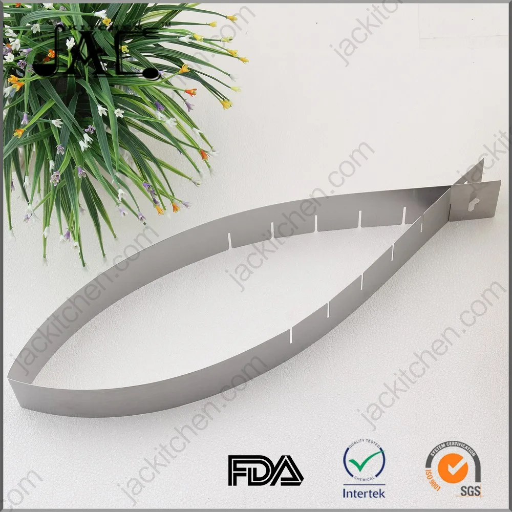 New Style Adjustable Fish Shape Cake Ring for Bakeware