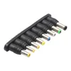 1Set 8Pcs Universal 2Pin Plug Charger Tip AC/DC Power Adapter for Notebook/Laptop AC DC Power Adapter