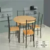 Hops 4pc Round Counter Height Table and Stool Set