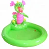 Animal Dragon Inflatable Garden Paddling Pool With Spraying