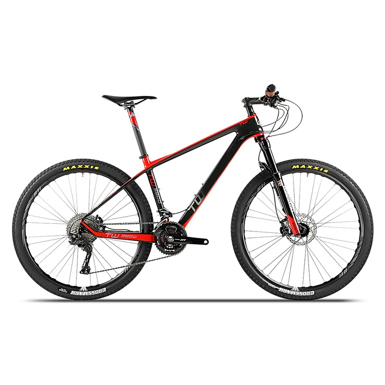 

China Bicycle Factory 2017 New Products M8000 -22 speed 33 speed 27.5er / 29er Mountain Bikes Carbon for Sale, Blackred / whitered / whiteblack