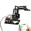 Keyestudio PS2 Joystick Memory Function Bluetooth 4 DOF Robot Mechanical Arm Kit for Arduino
