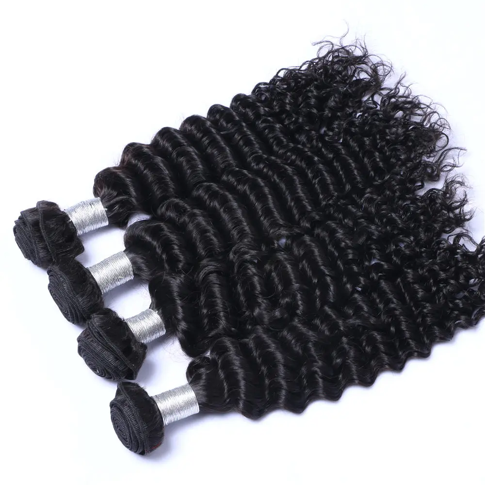Cheap African Human Hair Extensions,Curly In Hair Extensions For Black