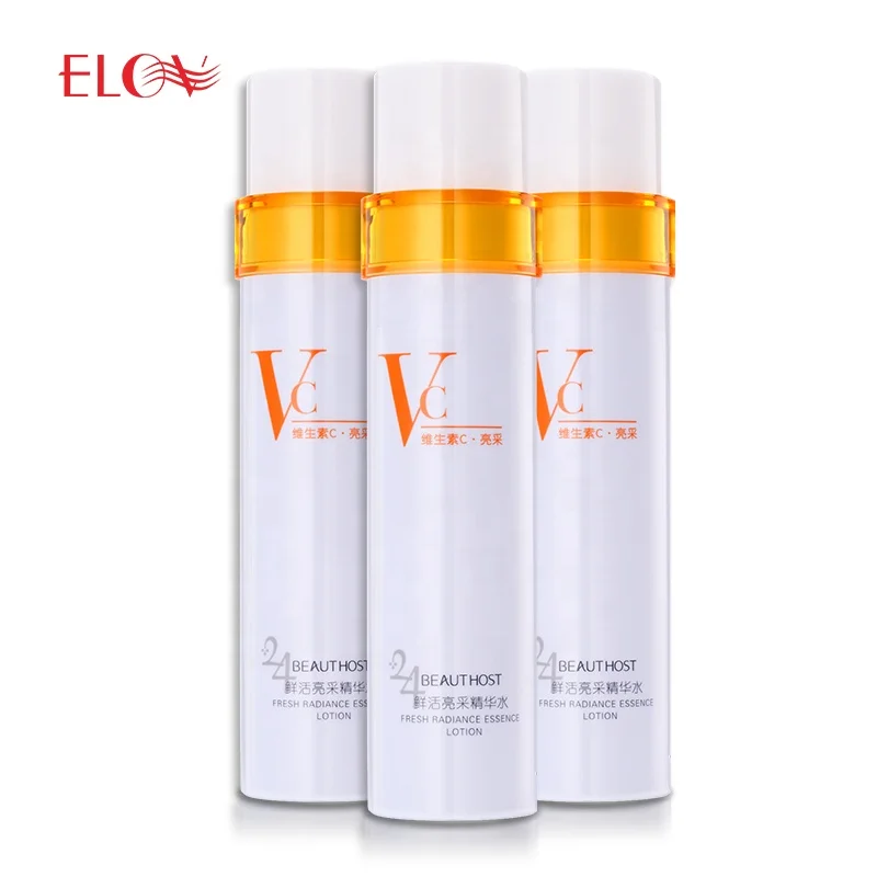 

Beauty Host Fresh Radiance Essence VC Toner OEM Wholesale Natural Skin Care Moisturizing Vitamin C Face Toner, White