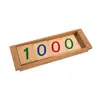 High Quality Montessori Cards Math Toy Large Wooden Number Cards