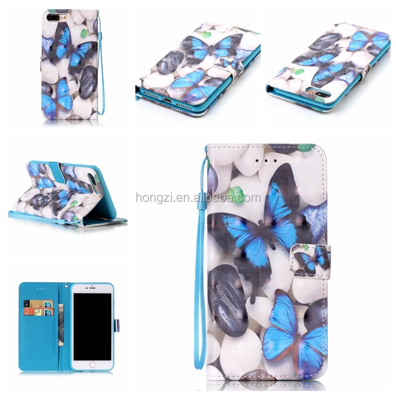 

2020 soft Ultra-thin tpu Color Printing leather case cover for Iphone 6 6 plus 7 7 plus X Phone Cases shell