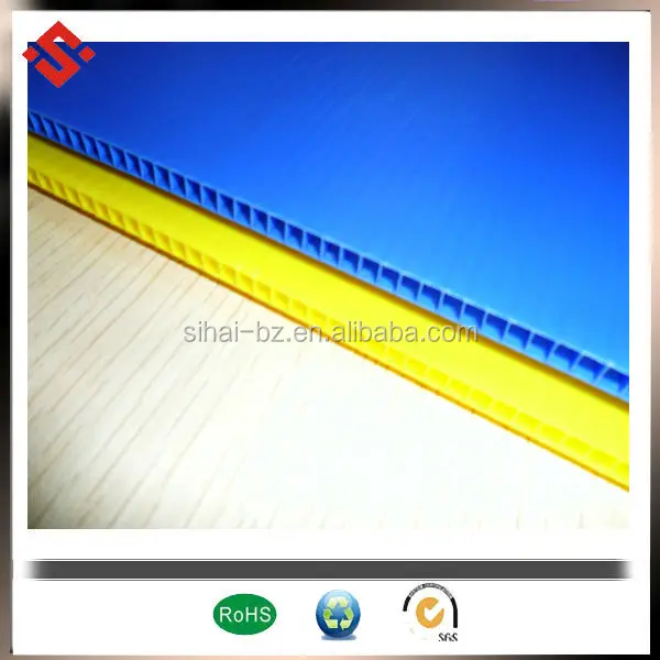 
Polypropylene Material corflute Corrugated Plastic Sheets 
