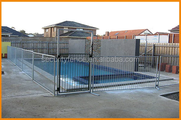 portable pool fence