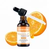 Private Label Natural Facial Skin Care Vitamin C Serum With Hyaluronic Acid Whitening Anti Aging Serum