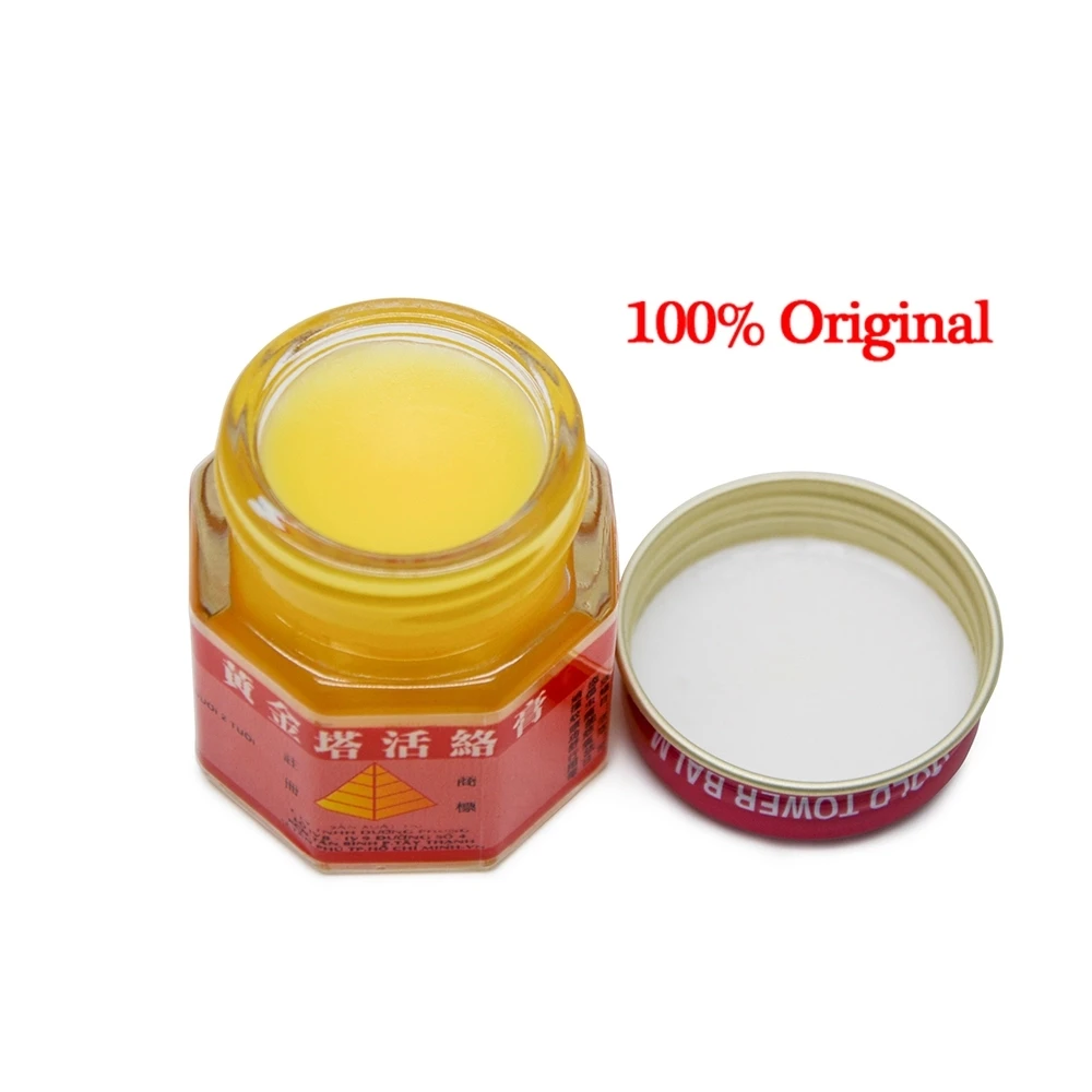 Factory Wholesale Gold Tower 100% Herbal Balm Yellow/gold Balm For Pain ...