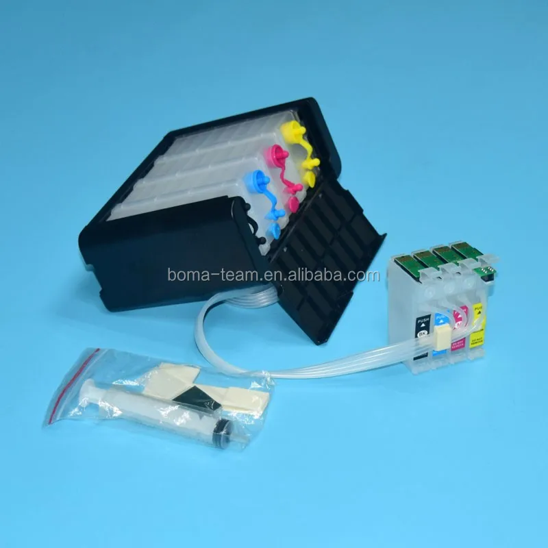 
252XL T2521-T2524 Bulk ink system for Epson WF-3620 WF-3640 WF-7610 WF-7620 WF-7110 Printers Ciss Continuous Ink Supply System 
