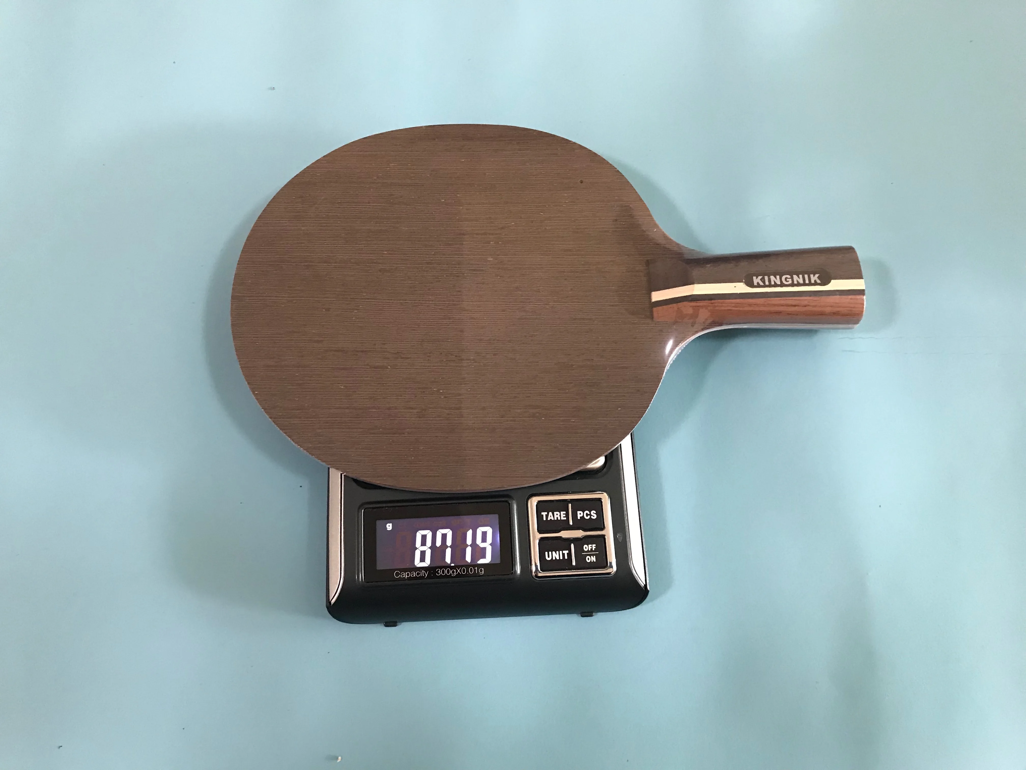 Kingnik Table Tennis Blade 5ply Wood+2ply Carbon (ebenholz Series