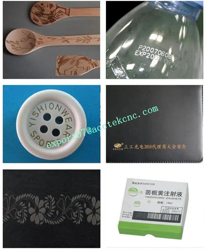 Co2 laser machine price laser galvo marking machine CO2 Metal tube RF laser marking machine