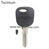 For Ford Focus 2000 Ecosport 2004 car key shell with transponder chip groove