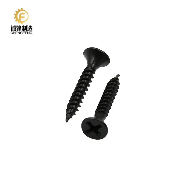 
Factory Price Drywall Screws to Wood/Metal/Drywall Black phosphatingDIN18182-2 