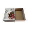 Custom vegetable fruit cherry packing corrugated carton box for packaging