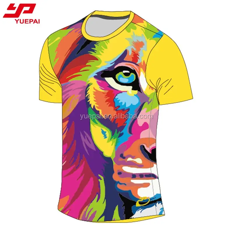 

sublimation printing t shirt custom print logo and pattern, N/a