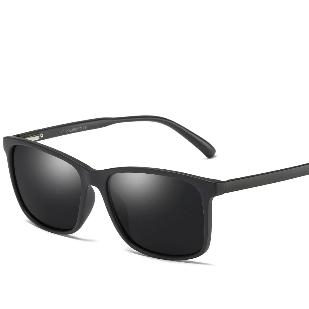 

M093 The New Men's Sunglasses TR90 Polarized Classic Glasses Driving Small Square Shades