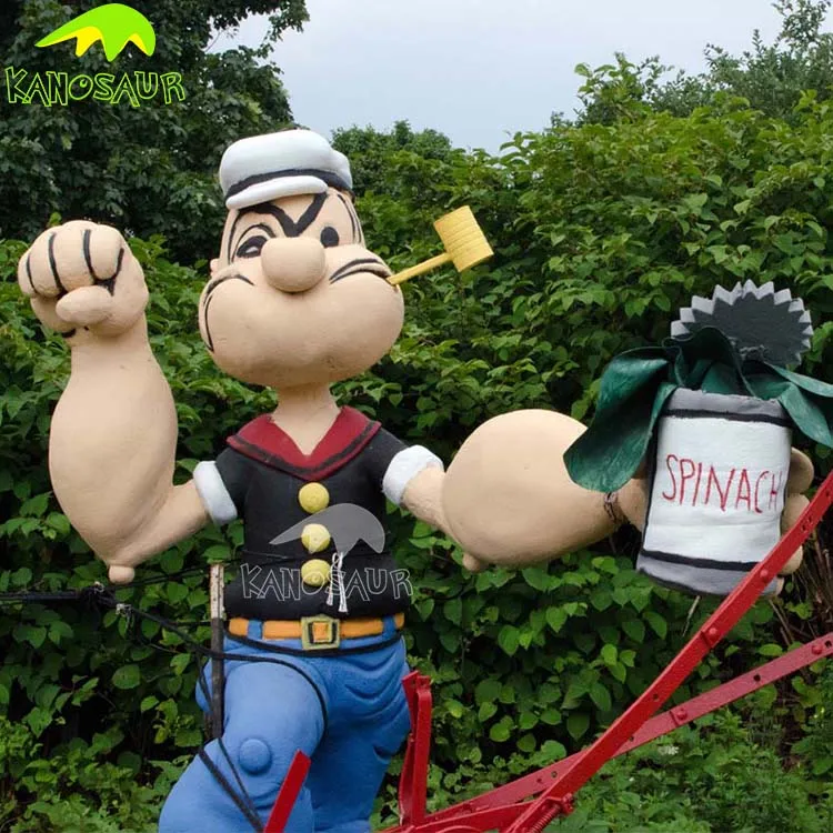 Kanosaur1238 Decorative Amusement Park Fiberglass Popeye Statue Buy