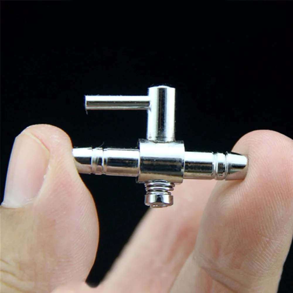 

1 pcs Aquarium Air Pump Distributor Stainless Steel Control Valve, N/a