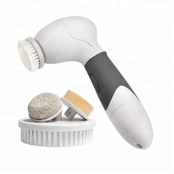 

Amerke massager scrub cleanse mini sonic electric silicone cleanser facial brush, Grey (any color can be customized)