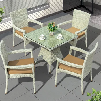 small umbrella table and chairs