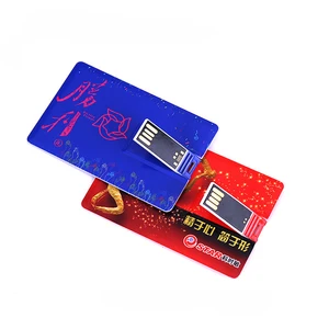 Promotional Custom Logo metal usb Card, Cheapest Factory Price Business Card usb Flash, 100% Real Capacity Credit Card usb 2.0