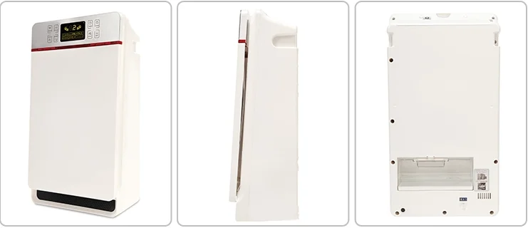 Purificateur d'air et ino&iuml;zer et humidificateur 3 en 1, 7 &eacute;tapes purification du filtre HEPA ZENFLY