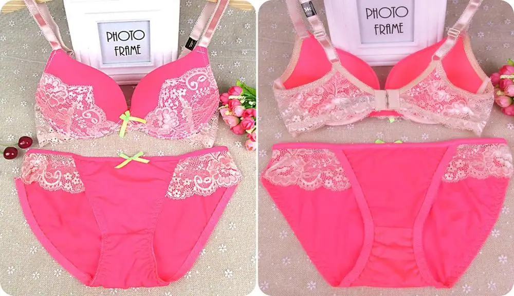 New Arrival Ladys Womens Sexy Underwear Bra And Panty Briefs New Design