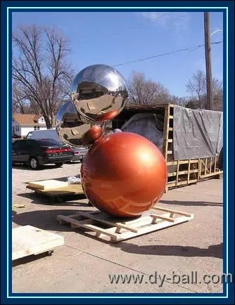 building stainless steel ball/sculpture