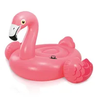 

INTEX 57558 Wholesale Inflatable Pool Ride-on Mega Swimming Pool lsland Flamingo adult Pool Float