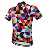 Cycling quick dy fit mesh jersey bike short sleeve jacket mens blouse cycling tops