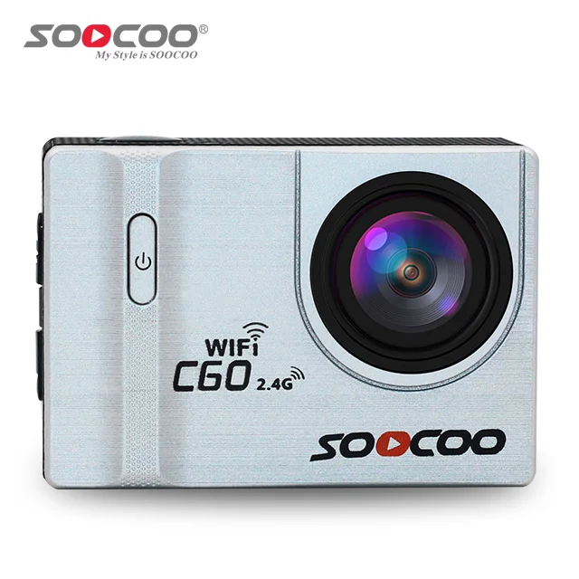 

SOOCOO C60R Remote Control Action camera With 4K FHD WiFi Wide Angle 30M Waterproof Resistant Professional Sport Camera