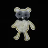 Embroidered Simulation fur owl Patch Iron Sewing sequin Applique Patches for Clothing Animal Patch