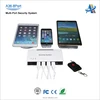 Retail open display security systems,multi-port central security alarm system for mobile phone open display security