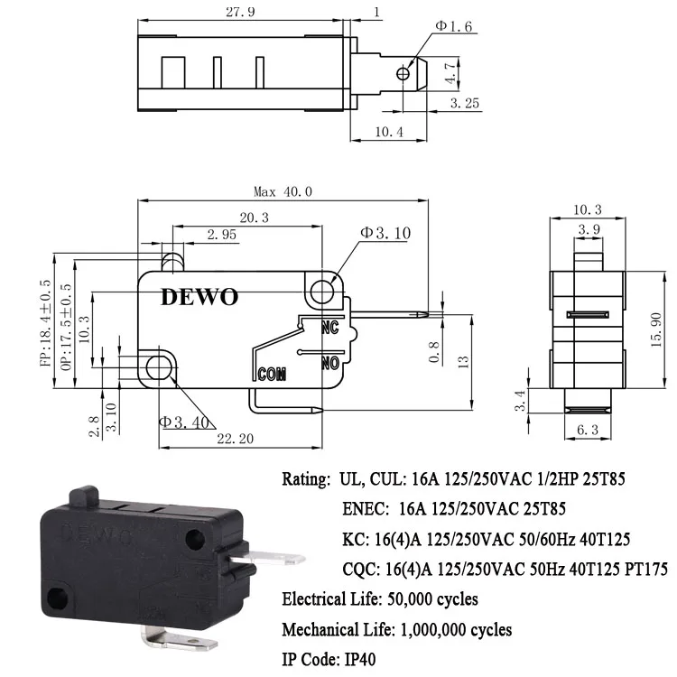 Magnetic Nc Button Mini Electric Rice Cooker Micro Switch - Buy Nc ...